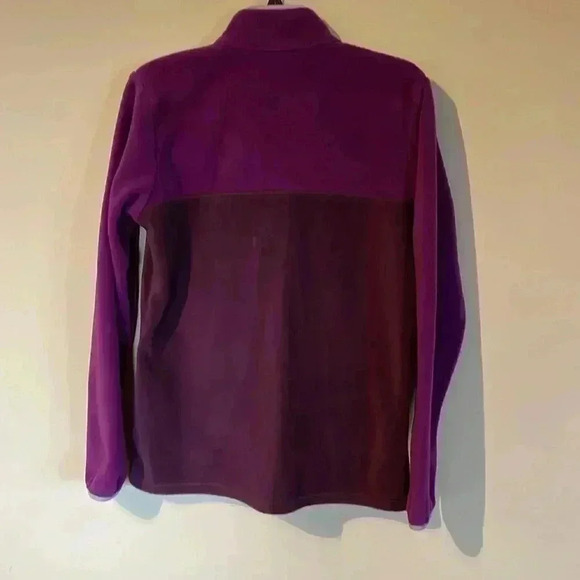 Columbia Fleece Pullover Purple Maroon Women's Medium - Picture 7 of 12